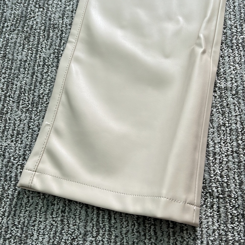 NWT Zara Leather Pants - Picture 6 of 8